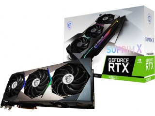 MSI GeForce RTX 3090 Ti Suprim X 24G, 24GB GDDR6X, HDMI, 3x DP
