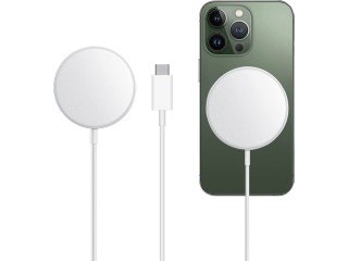 Magnetická bezdrátová nabíječka kompatibilní s iPhone 14/14 Plus/14 Pro/14 Pro Max/13/12 (bez adaptéru)
