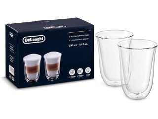 DeLonghi termosklenice s dvojitou stěnou, sada 2 ks