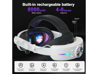 Elite strap s baterií 8000 mAh pro Meta Quest 3
