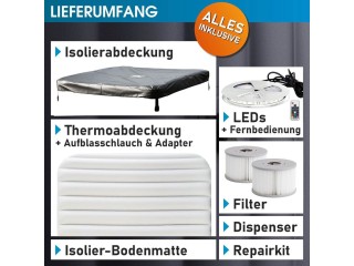 Brast OSLO Frame 160x160x65cm Outdoor mit LED (1004046029)