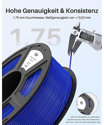ELEGOO PLA+ Filament 1,75 mm – sada 4 kg (černá, bílá, červená, tmavě modrá) | Vysoce pevný PLA Plus pro 3D tisk s přesností ±0,02 mm | 1kg/cívka ELEGOO PLA+ Filament 1,75 mm – sada 4 kg (černá, bílá, červená, tmavě modrá) | Vysoce pevný PLA Plus pro 3D tisk s přesností ±0,02 mm | 1kg/cívka