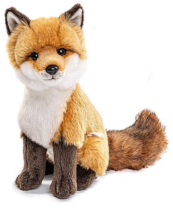Uni-Toys plyšová liška klasická – 27 cm | Luxusní hebké plyšové zvířátko s láskou k detailu Uni-Toys plyšová liška klasická – 27 cm | Luxusní hebké plyšové zvířátko s láskou k detailu