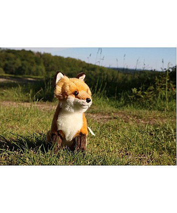 Uni-Toys plyšová liška klasická – 27 cm | Luxusní hebké plyšové zvířátko s láskou k detailu Uni-Toys plyšová liška klasická – 27 cm | Luxusní hebké plyšové zvířátko s láskou k detailu