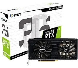 Palit GeForce RTX 3060 Dual 12GB GDDR6 NE63060019K9-190AD