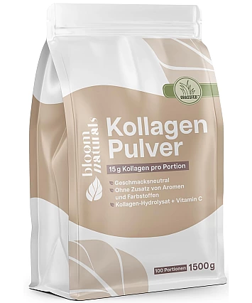 Bloom Naturals Grass Fed Collagen Powder 1,5 kg – kolagenové peptidy typu I a III Bloom Naturals Grass Fed Collagen Powder 1,5 kg – kolagenové peptidy typu I a III