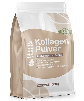 Bloom Naturals Grass Fed Collagen Powder 1,5 kg – kolagenové peptidy typu I a III Bloom Naturals Grass Fed Collagen Powder 1,5 kg – kolagenové peptidy typu I a III