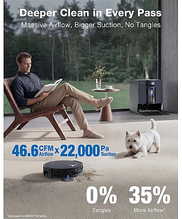 ECOVACS DEEBOT X12 OmniCyclone – Prémiový robotický vysavač s mopem a stanicí OmniCyclone