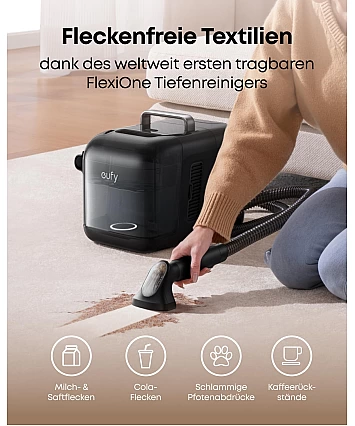 eufy Omni E28 HydroJet – Prémiový robotický vysavač s mopem, výkonným hloubkovým čištěním a All-in-One stanicí