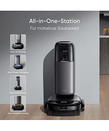 eufy S1 Pro HydroJet – 2v1 robotický vysavač a mop s Eco-Clean-Ozon eufy S1 Pro HydroJet – 2v1 robotický vysavač a mop s Eco-Clean-Ozon