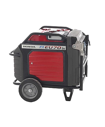 Honda EU70is invertorová elektrocentrála 230 V, 7 kW, tichý provoz, s koly Honda EU70is invertorová elektrocentrála 230 V, 7 kW, tichý provoz, s koly