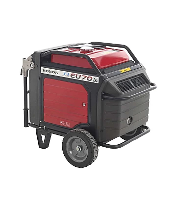 Honda EU70is invertorová elektrocentrála 230 V, 7 kW, tichý provoz, s koly Honda EU70is invertorová elektrocentrála 230 V, 7 kW, tichý provoz, s koly