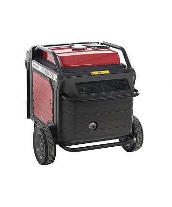 Honda EU70is invertorová elektrocentrála 230 V, 7 kW, tichý provoz, s koly Honda EU70is invertorová elektrocentrála 230 V, 7 kW, tichý provoz, s koly