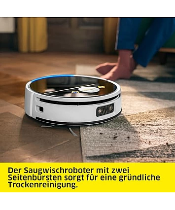 Kärcher RVF 7 Comfort Extra – chytrý robotický vysavač a mop s multifunkční stanicí Kärcher RVF 7 Comfort Extra – chytrý robotický vysavač a mop s multifunkční stanicí