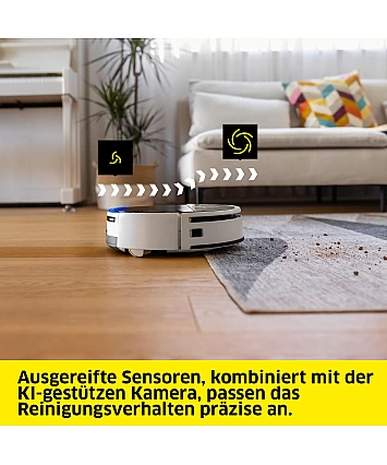 Kärcher RVF 7 Comfort Extra – chytrý robotický vysavač a mop s multifunkční stanicí Kärcher RVF 7 Comfort Extra – chytrý robotický vysavač a mop s multifunkční stanicí