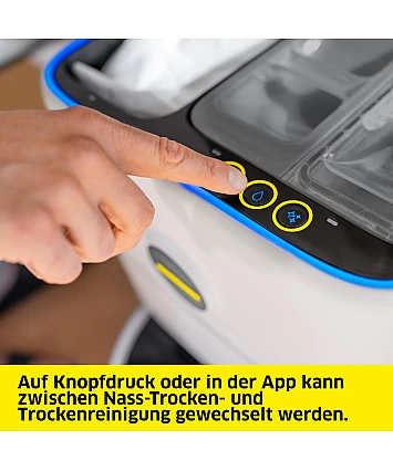 Kärcher RVF 7 Comfort Extra – chytrý robotický vysavač a mop s multifunkční stanicí Kärcher RVF 7 Comfort Extra – chytrý robotický vysavač a mop s multifunkční stanicí