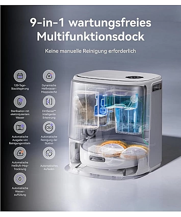 Narwal Freo Z10 Ultra – robotický vysavač a mop s dokovací stanicí All-in-One, 18 000Pa, DirtSense, bezúdržbová kartáčová technologie Narwal Freo Z10 Ultra – robotický vysavač a mop s dokovací stanicí All-in-One, 18 000Pa, DirtSense, bezúdržbová kartáčová technologie