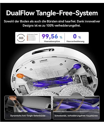 Narwal Freo Z10 Ultra – robotický vysavač a mop s dokovací stanicí All-in-One, 18 000Pa, DirtSense, bezúdržbová kartáčová technologie Narwal Freo Z10 Ultra – robotický vysavač a mop s dokovací stanicí All-in-One, 18 000Pa, DirtSense, bezúdržbová kartáčová technologie