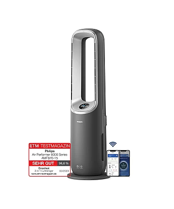 Philips Air Performer 3 v 1 čištění, vytápění a ochlazování vzduchu, šedý Philips Air Performer 3 v 1 čištění, vytápění a ochlazování vzduchu, šedý