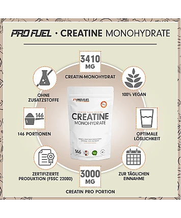 ProFuel Kreatin Monohydrát 500 g – mikronizovaný kreatinový prášek ProFuel Kreatin Monohydrát 500 g – mikronizovaný kreatinový prášek