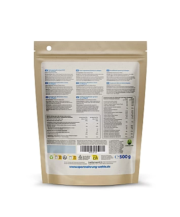 Wehle Sports Collagen Powder 500 g – hydrolyzovaný kolagen typu I, II a III bez příchuti