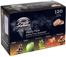Bradley Smoker Variety Pack 5 druhů 120 ks