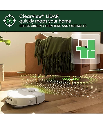iRobot Roomba Plus 405 Combo + AutoWash dock bílá