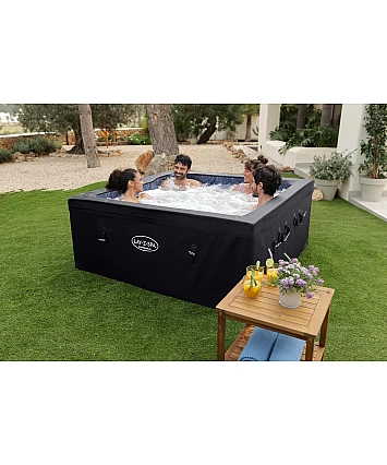 LAY-Z-SPA® ThermaCore™ Energeticky úsporná vířivka Stockholm AirJet™ s chytrým ovládáním – až pro 6 osob, 164 x 164 x 65 cm, hranatá | 60229_26 LAY-Z-SPA® ThermaCore™ Energeticky úsporná vířivka Stockholm AirJet™ s chytrým ovládáním – až pro 6 osob, 164 x 164 x 65 cm, hranatá | 60229_26