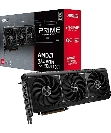 ASUS Radeon RX 9070 XT Prime OC ASUS Radeon RX 9070 XT Prime OC