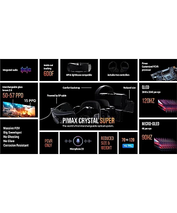 Pimax Crystal Super QLED 57 PPD