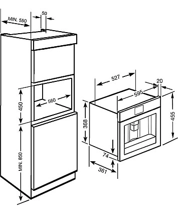 Smeg CM845P-9