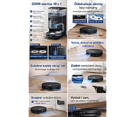 ECOVACS DEEBOT T50 PRO Omni Gen2 black
